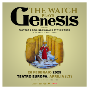 THE WATCH PLAYS Genesis – Aprilia